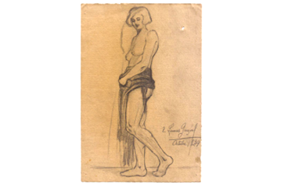 Tomasa Linares Garzón y las lecciones de dibujo con modelo vivo en la academia de arte de Córdoba